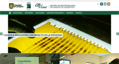 Desktop Screenshot of centrobiotecnologia.cl